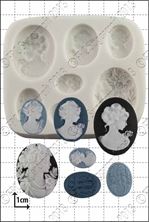 Picture of CAMEO LADIES SILICONE MOULD